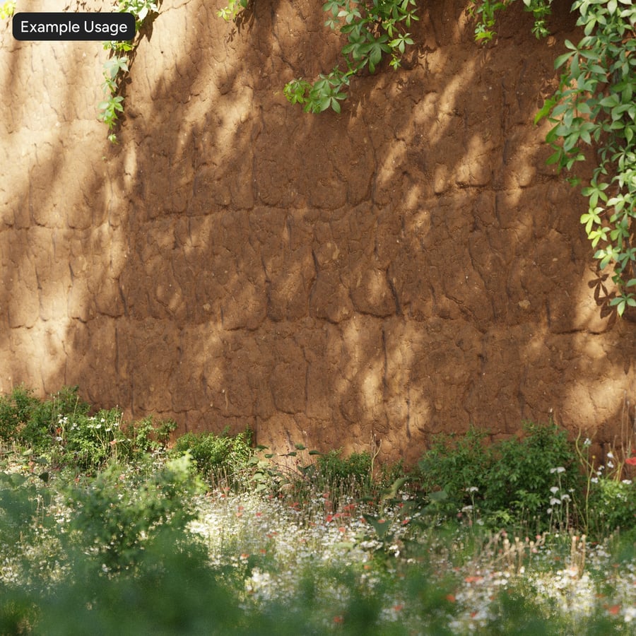 Rippled Mud Adobe Texture