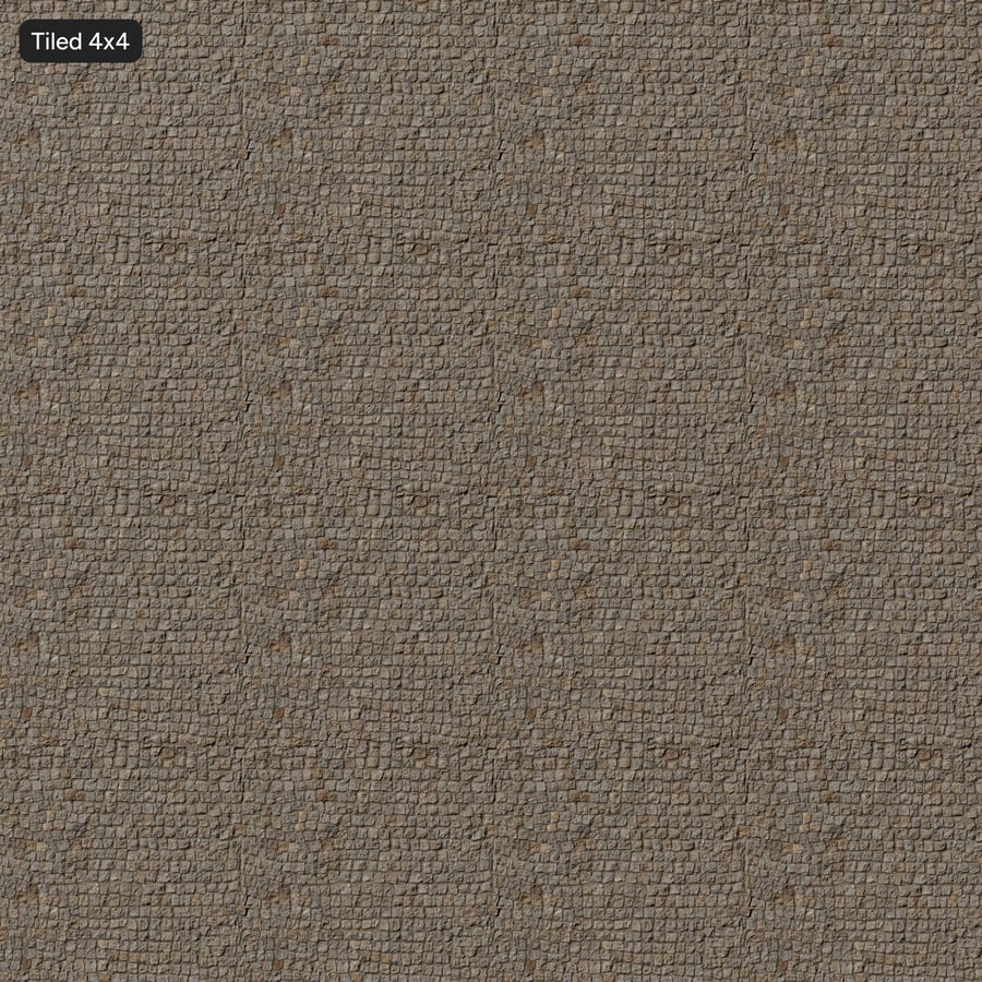 Worn Textured Cobblestone Texture, Aged Gray