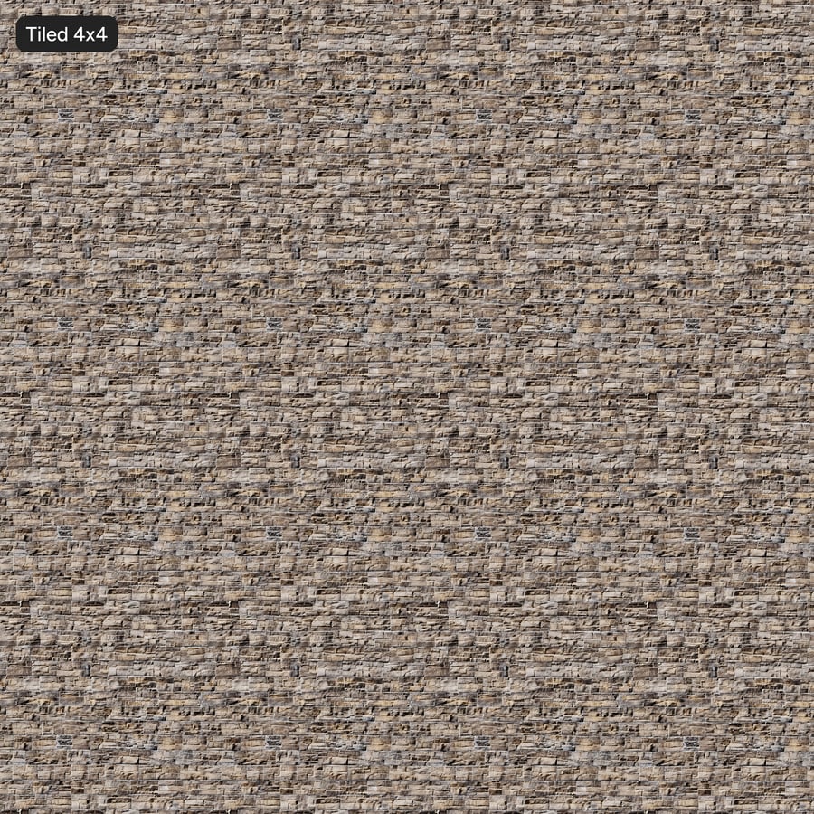 Texture per pareti in quarzite Ledger Stone, grigio Taupe