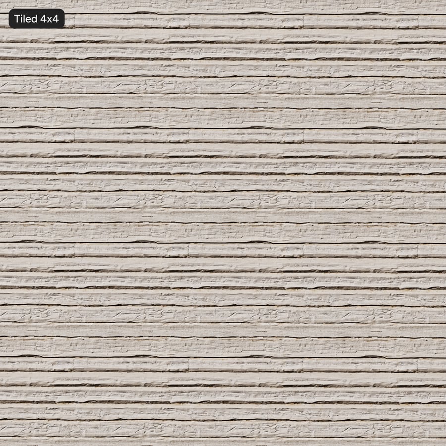 Rough Hewn Wood Wall Texture, White