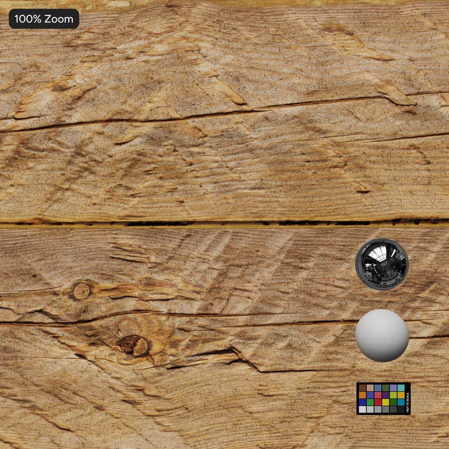 Rough Hewn Wood Wall Texture
