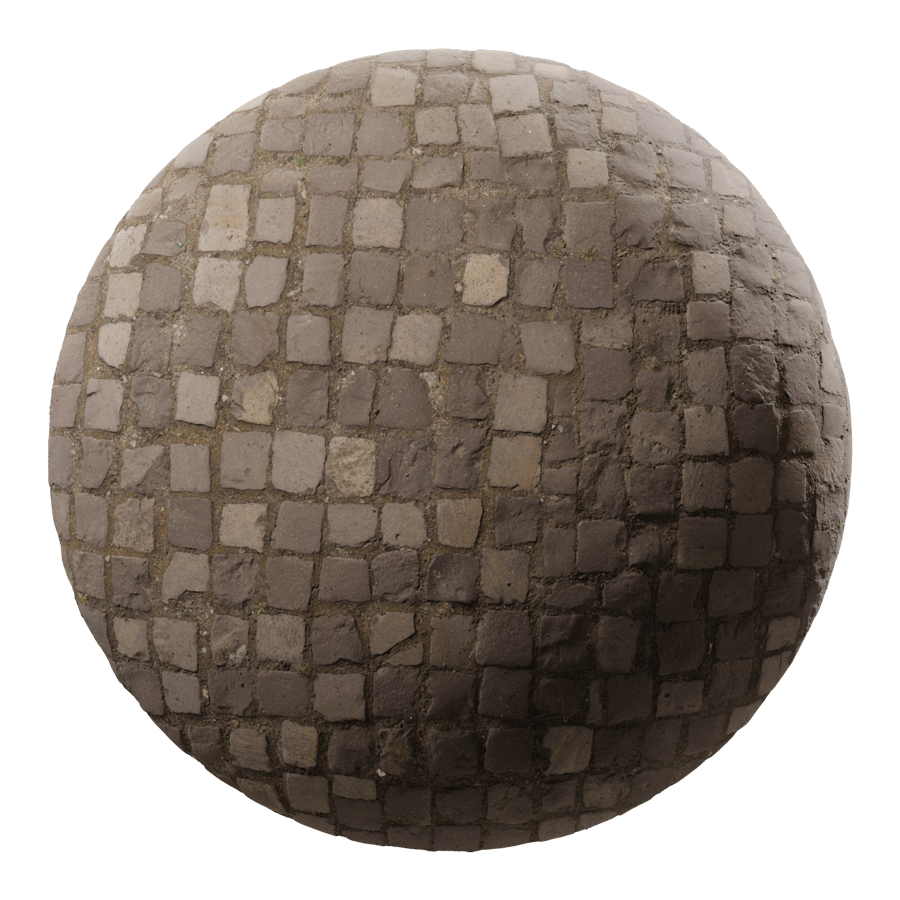 Worn Cobblestone Texture, Mauve
