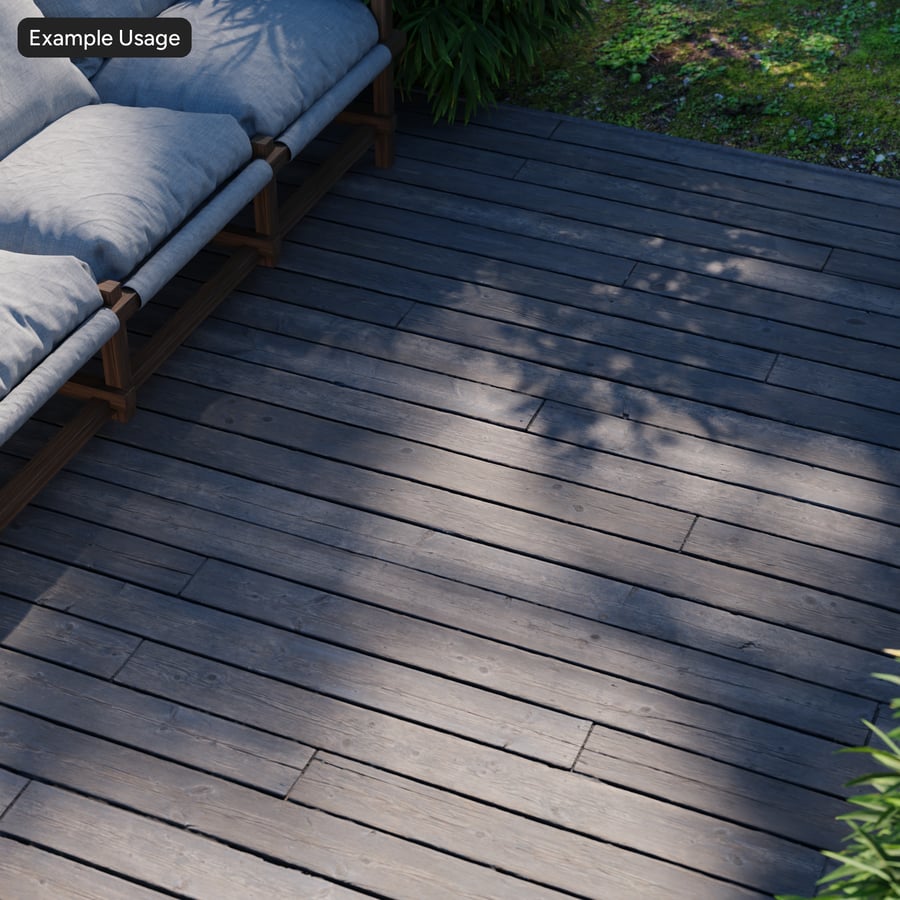 Worn Oak Wood Board Texture