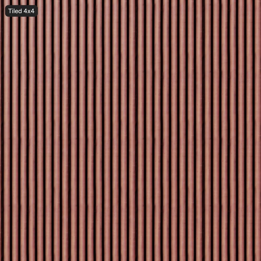 Corrugated Matte Metal Texture, Rustic Rose
