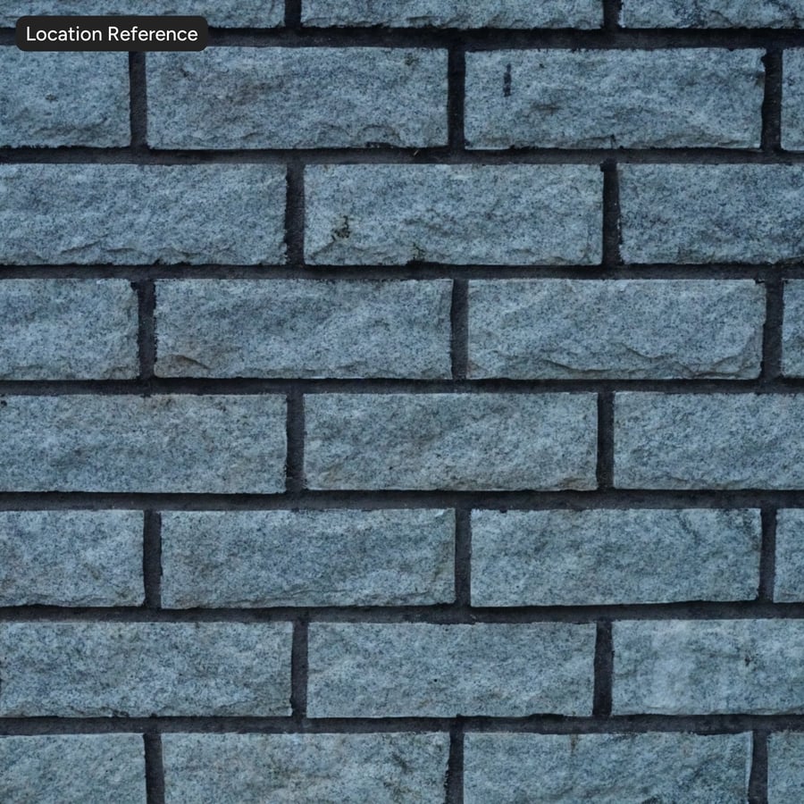 Rough Brick Wall Texture, Gray