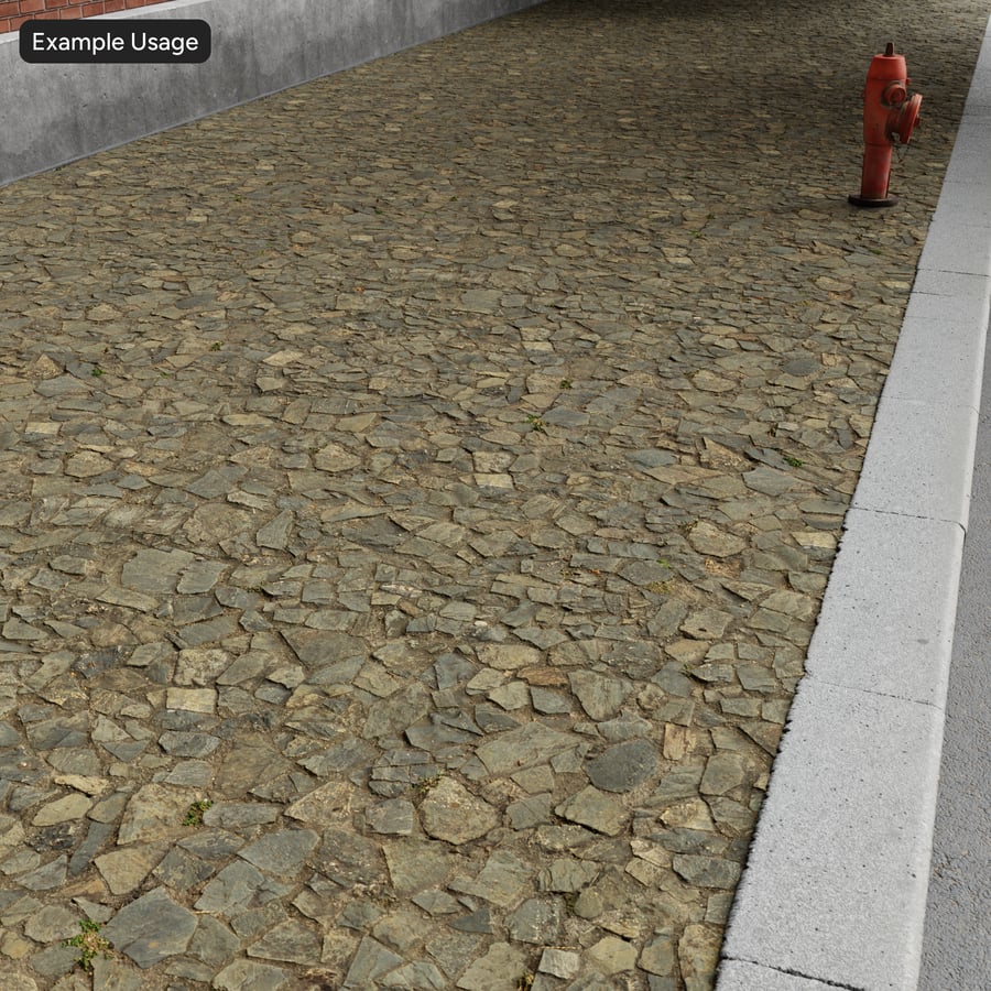 Old Dirty Stone Floor Texture