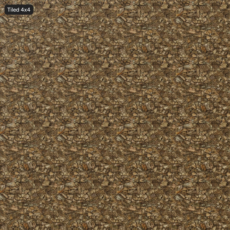 Old Flagstone Paver Floor Texture, Brown