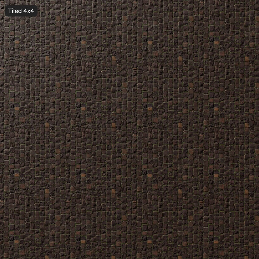 Textura Mossy Cobblestone, Umber
