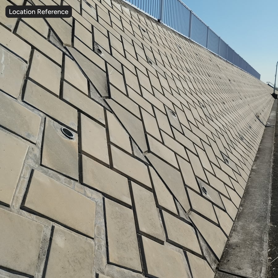 Herringbone Matte Stone Wall Texture, Taupe