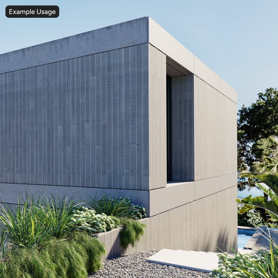 Basalt Tile Wall Texture, Graphite Gray