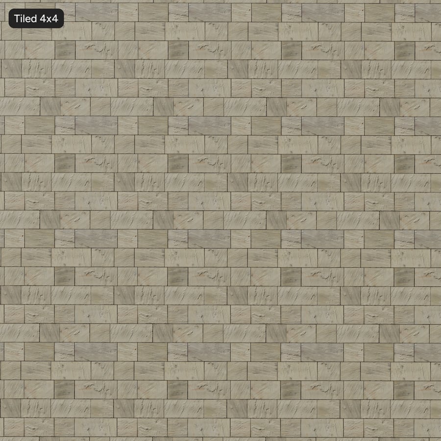 Limestone Honed Block Wall Texture, Bone White