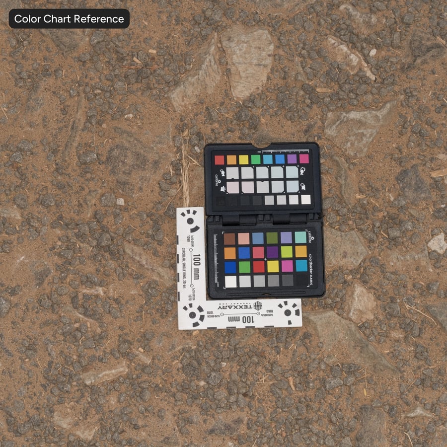 Rocky Dirt Road Textur, Braun