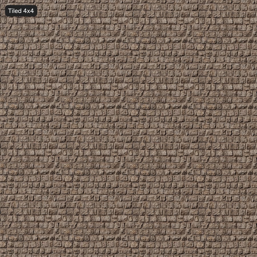 Texture murale Granite Cobblestone, Dusty Taupe