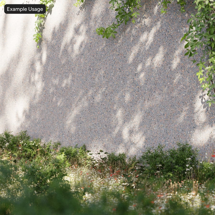 Speckled Matte Plaster Texture, Gray