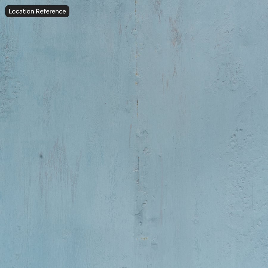 Textura de pared de hormigón mate encalado, azul