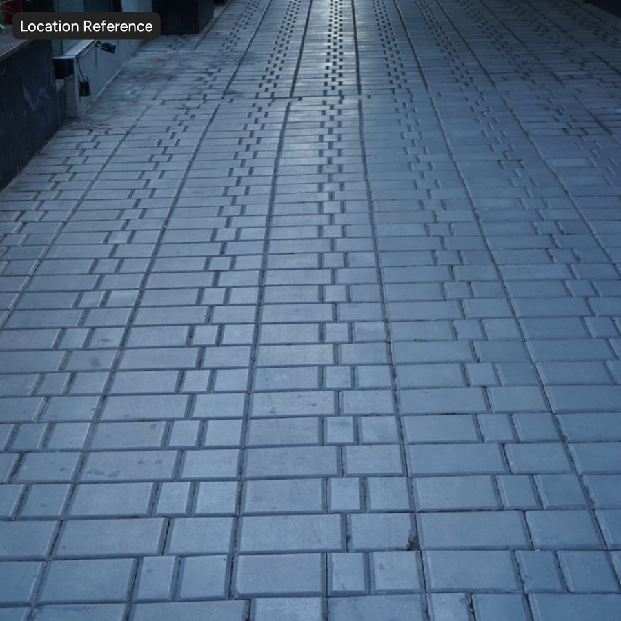 Ancienne texture brillante de pavé mosaïque