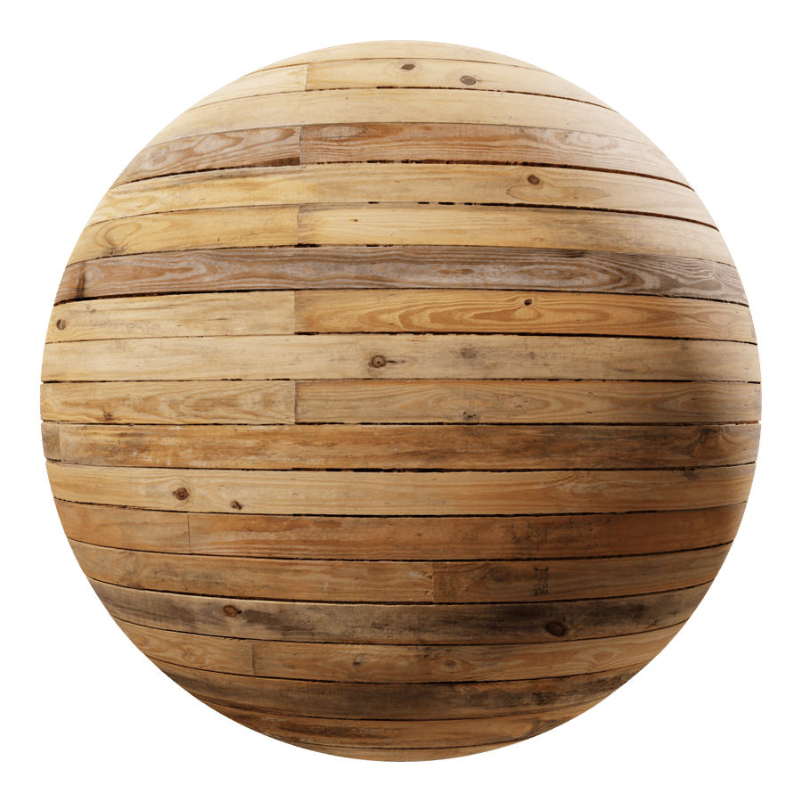 Old Thin Oak Wood Board Texture
