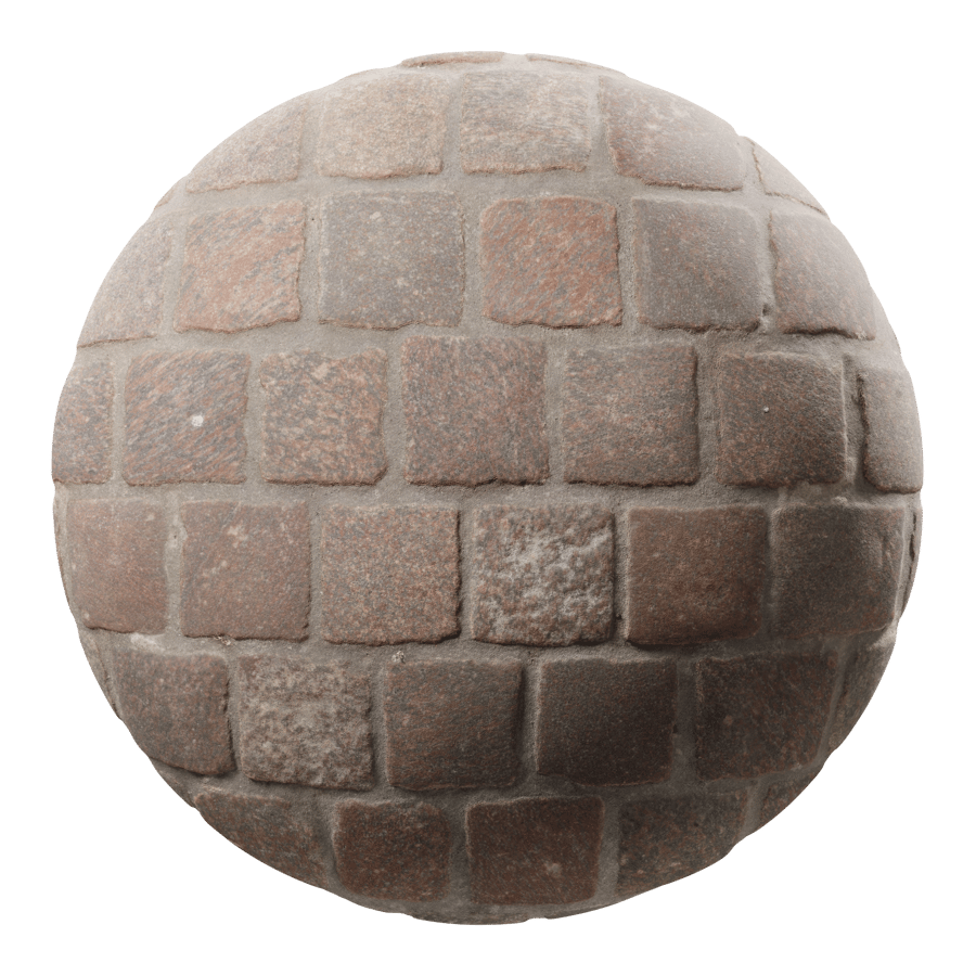 Worn Granite Cobblestone Texture
