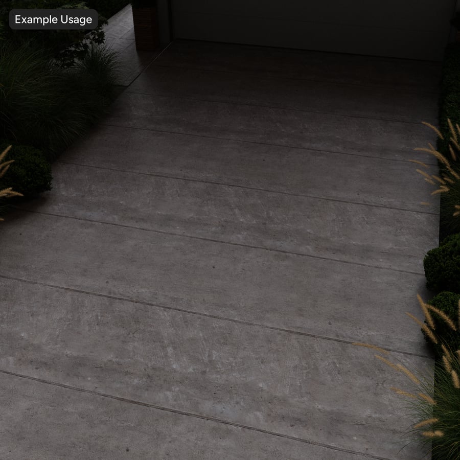 Scratched Matte Panel Concrete Ground Texture
