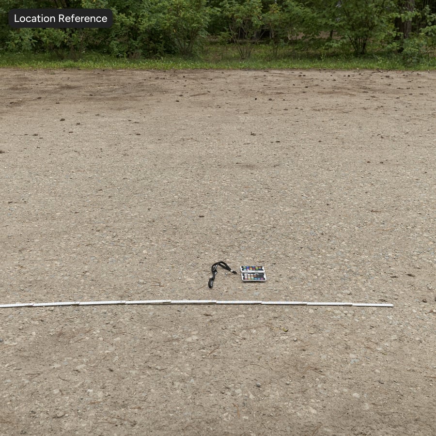 Compacted Gravel Road Texture
