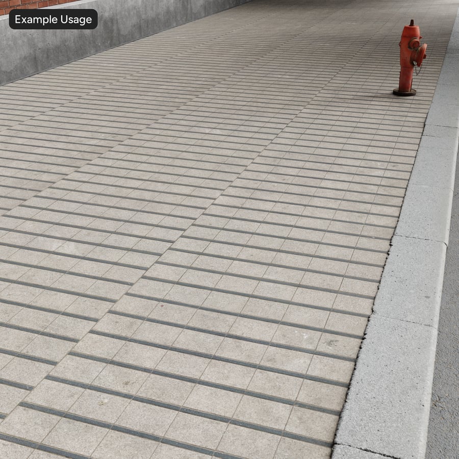 Textura podlahy z dlažby s odsazením, šedá a černá