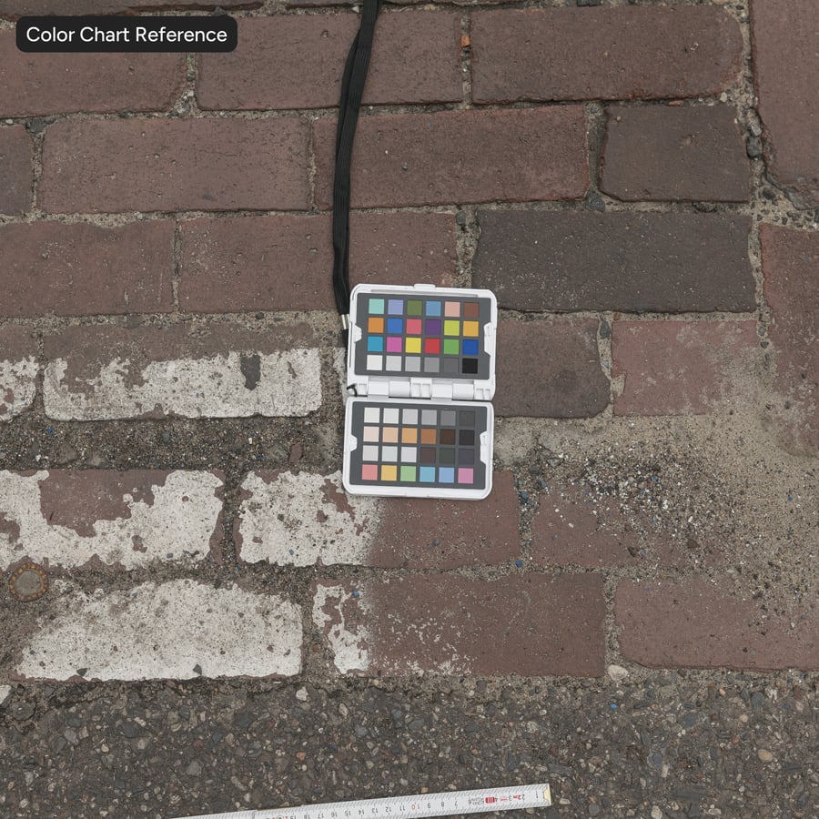 Running Bond Brick Sidewalk Texture
