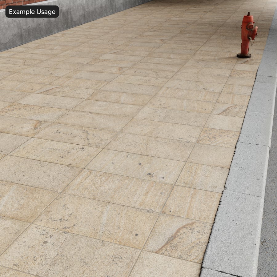 骯髒的矩形堆疊砂岩磚紋理