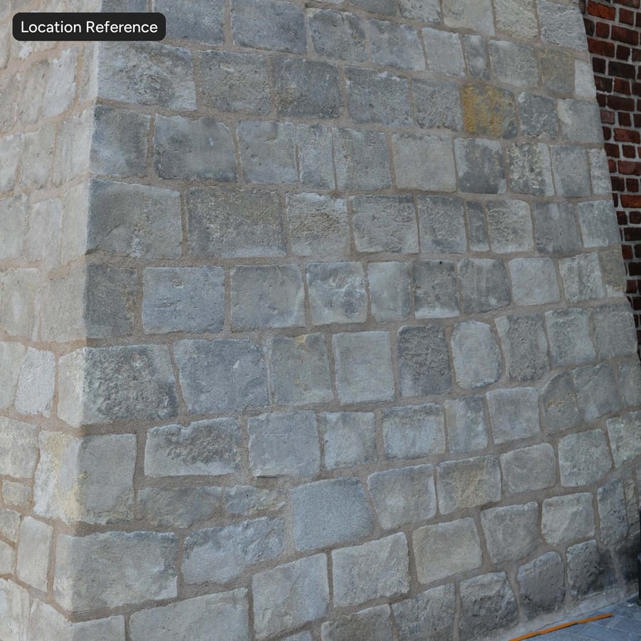Textura de parede de pedra calcária, bege claro