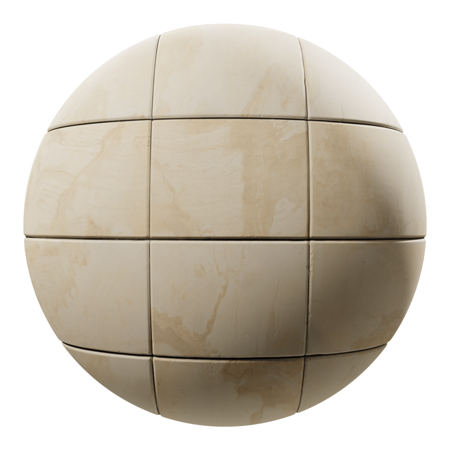 Limestone Polished Tile Wall Texture, Cream