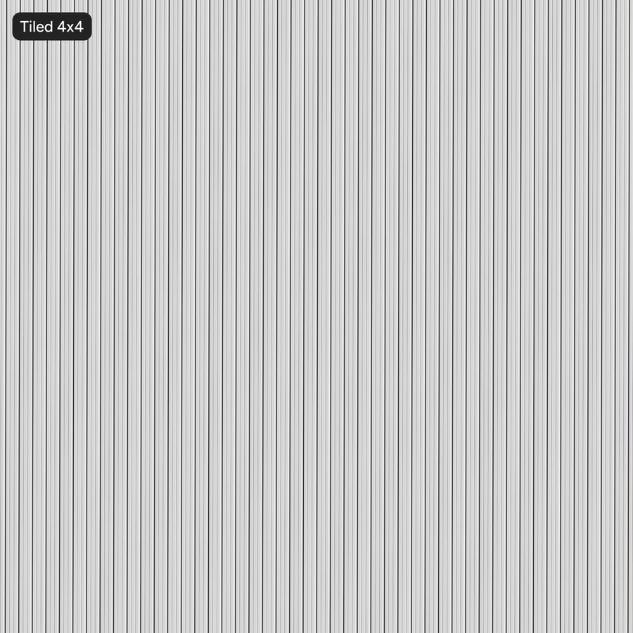 Standing Seam Painted Corrugated Metal Texture, White
