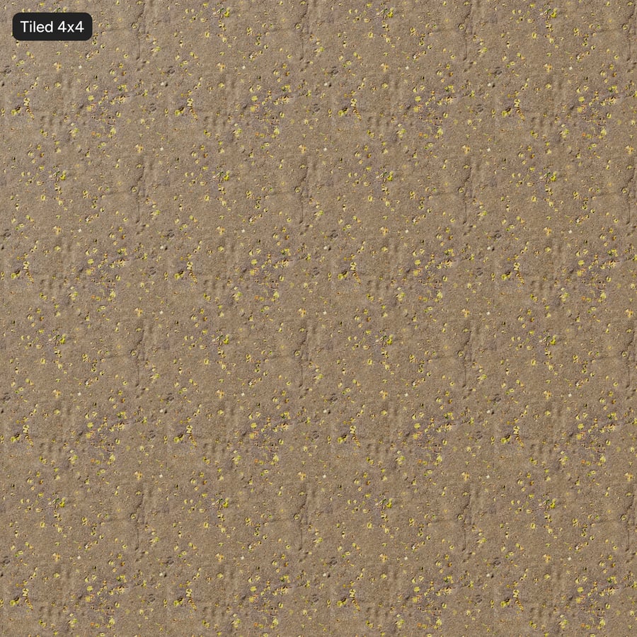 Foglie sparse su texture asfalto opaco