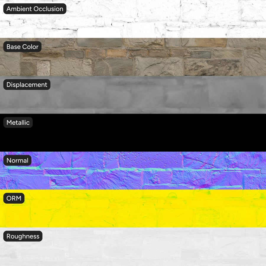 Texture murale in pietra cesellata, grigio pallido