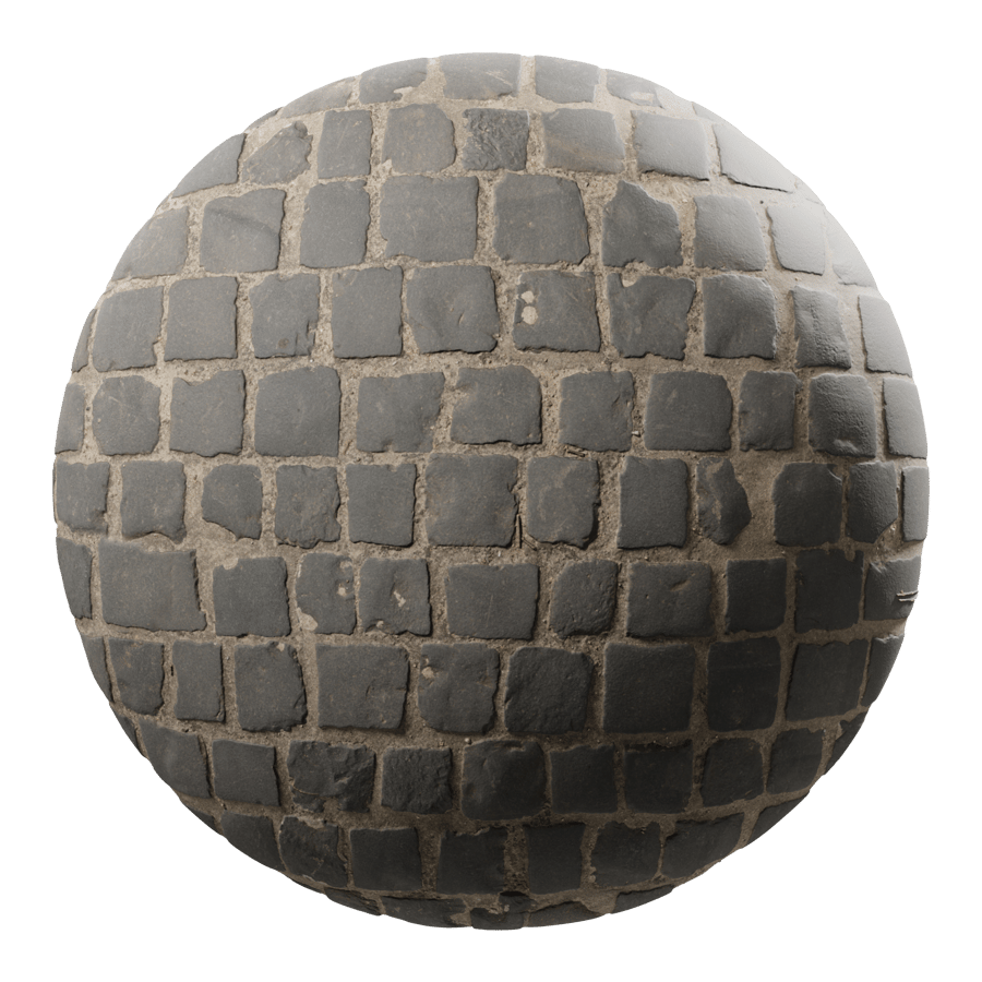 Dirty Cobblestone Texture, Dark
