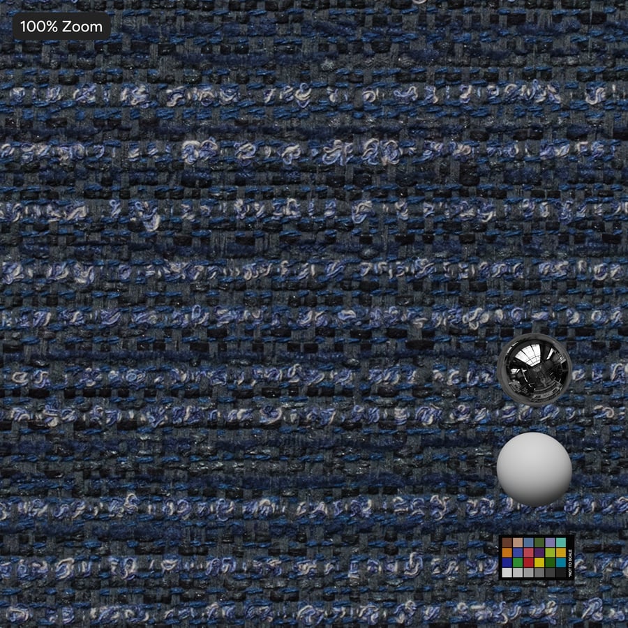 Tecido com textura de riscas, azul
