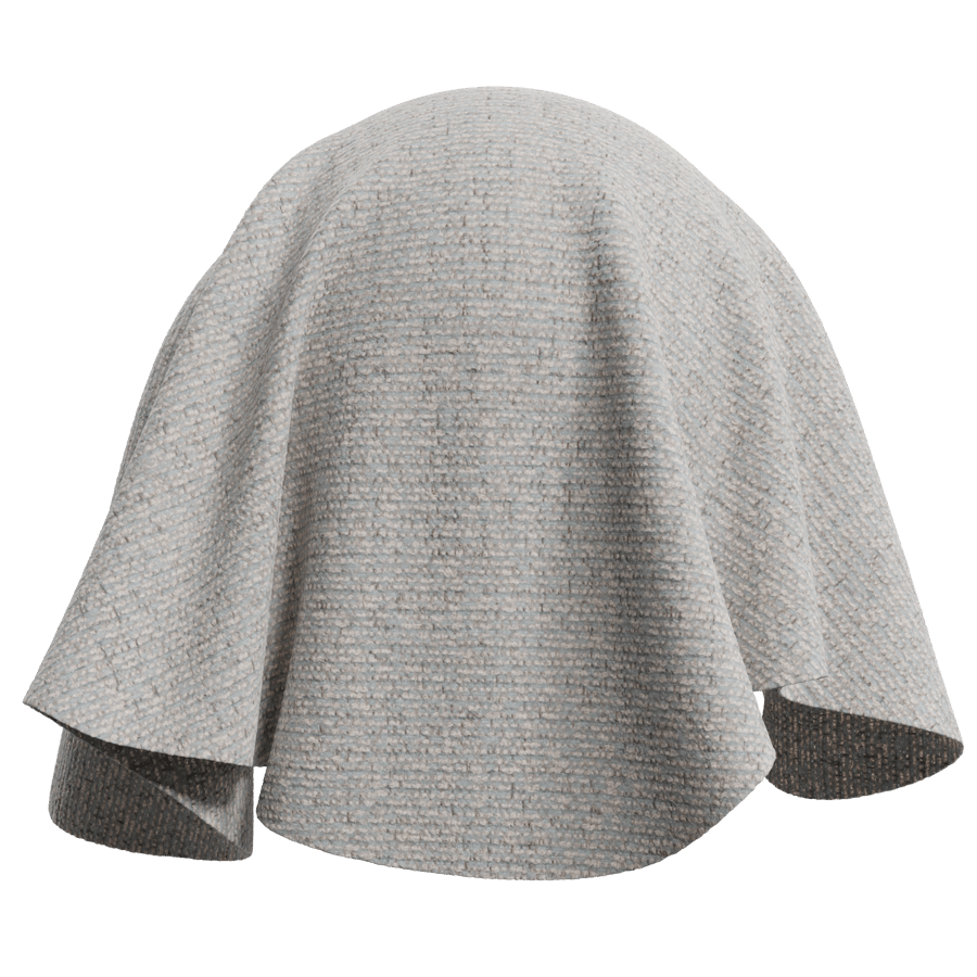 Chenille Fabric Texture, Pale Ice