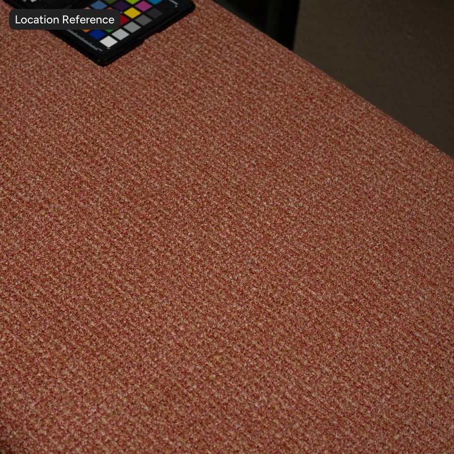 Slubbed Boucle Upholstery Fabric Texture, Fiery Red