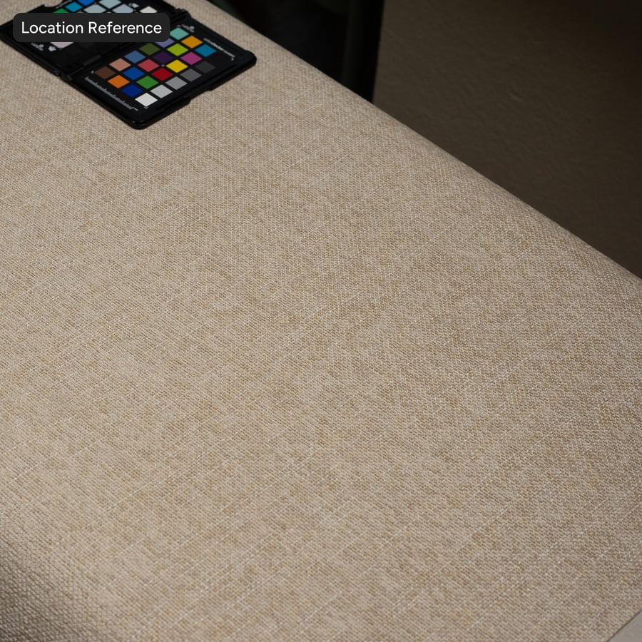 Verwitterter, geschliffener Polsterstoff, Beige