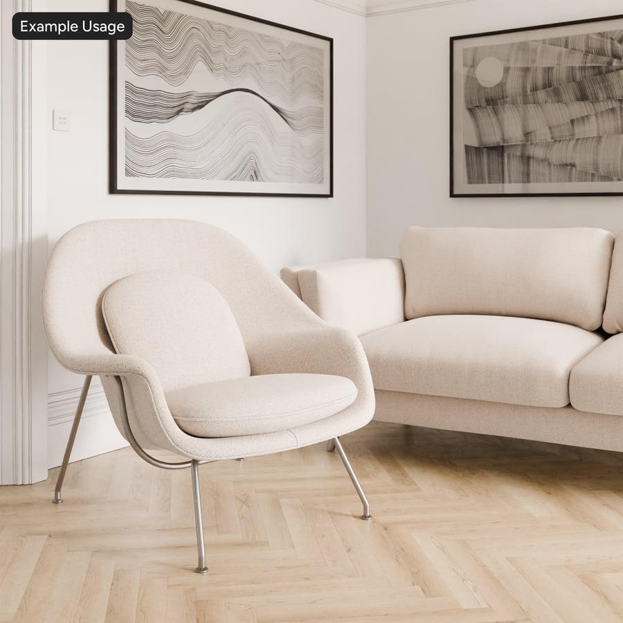 Chenille-Polsterstoff Textur, Beige