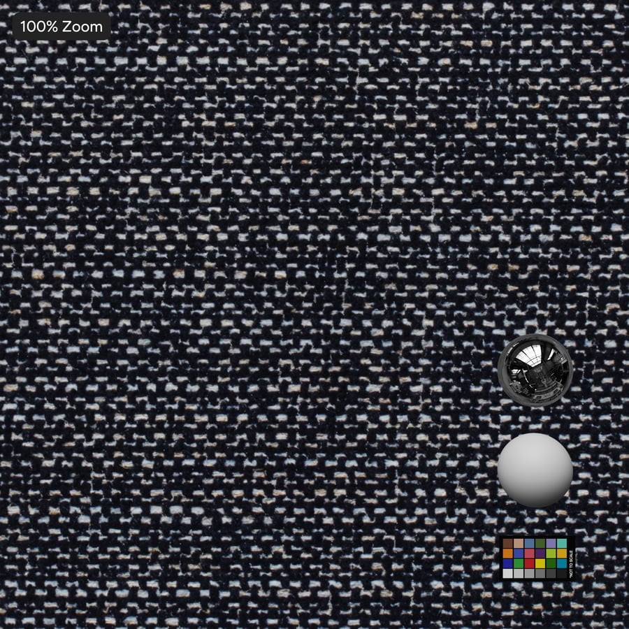 Gespikkelde Slub Stripe Bekledingsstof Textuur, Navy Grijs