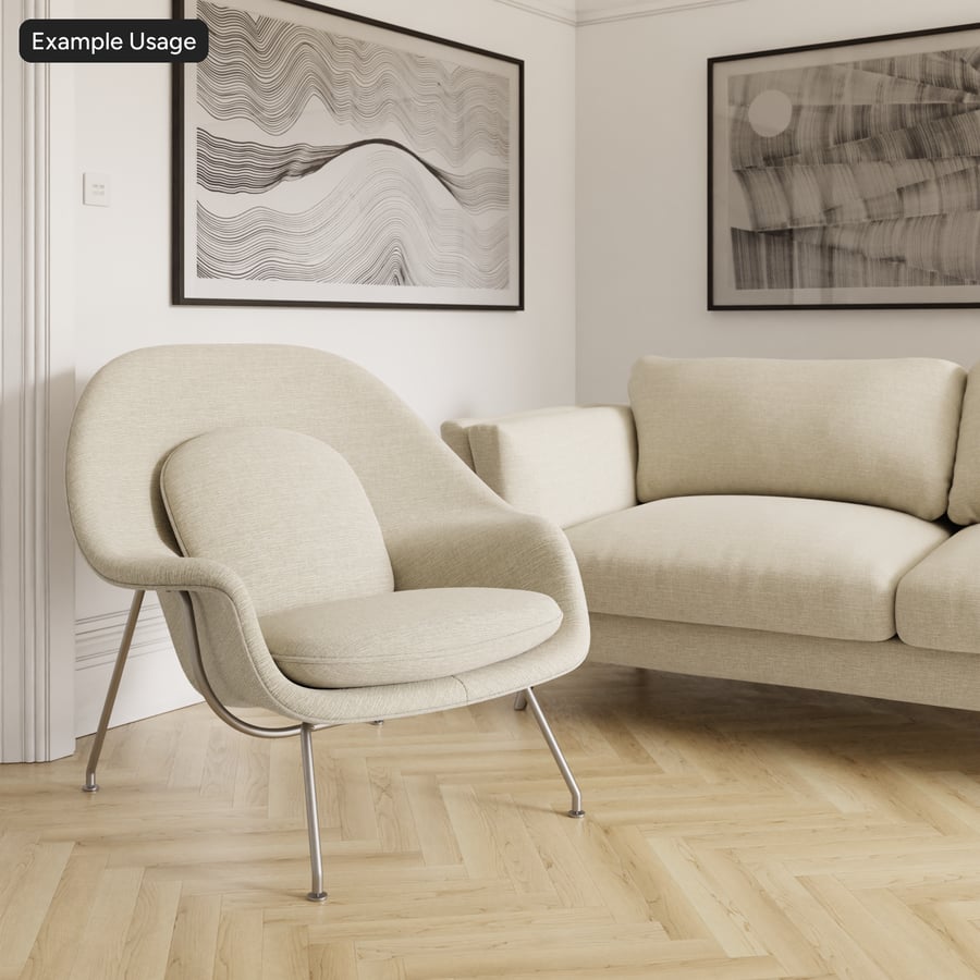 Tessuto da tappezzeria a strisce di colore beige