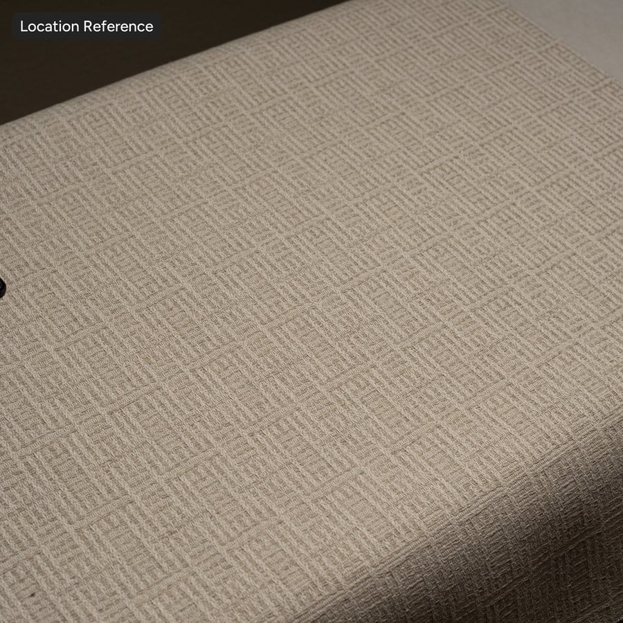 Texture du tissu d'ameublement Jacquard géométrique