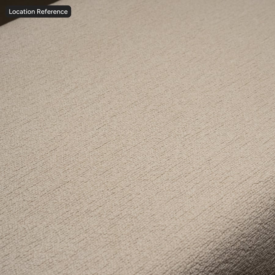 Chenille textilstruktur för klädsel, beige