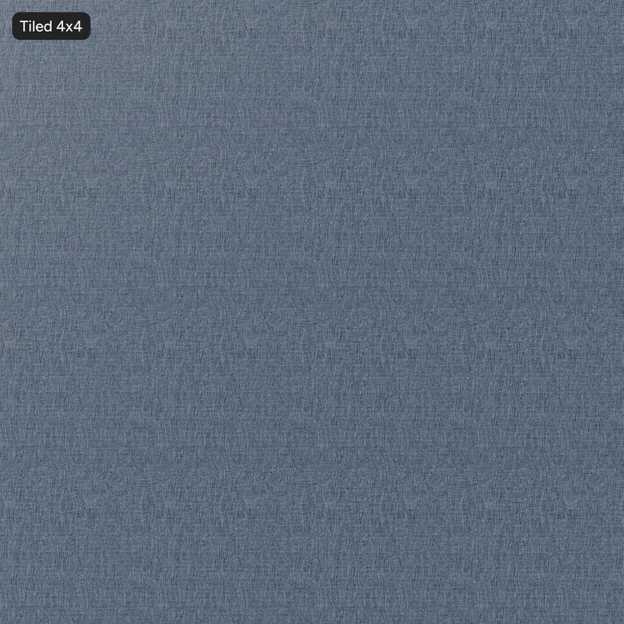 Tessuto da tappezzeria con trama a canestro, blu denim