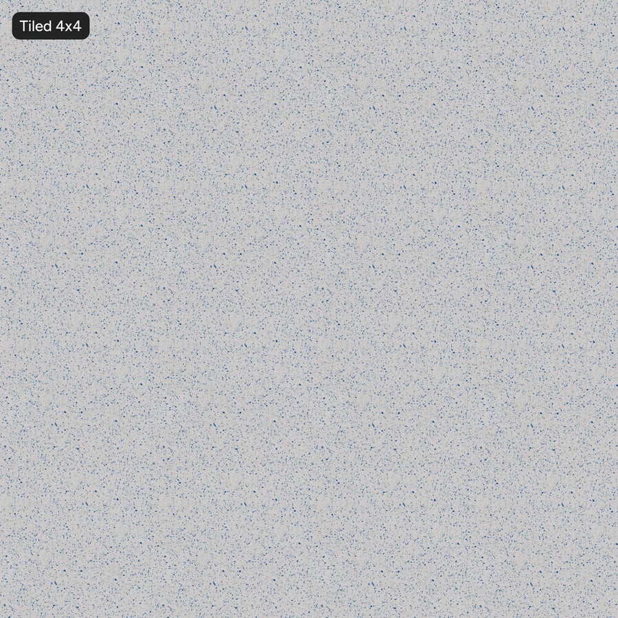 Square Terrazzo Tile Texture, Blue