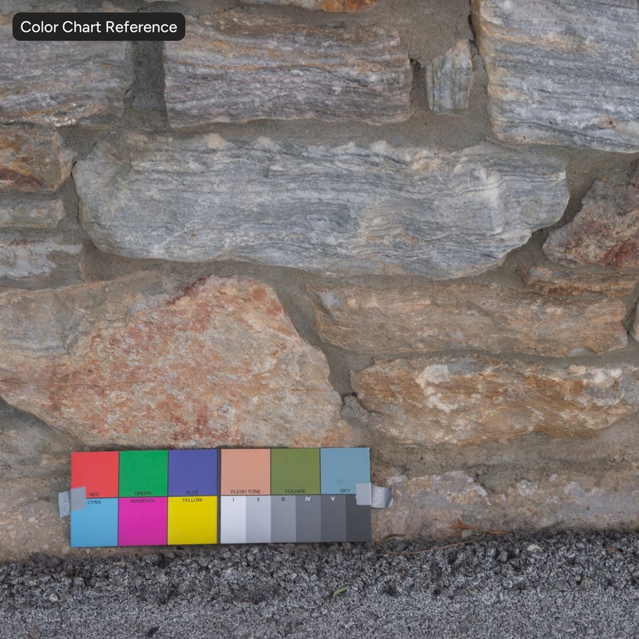 Textura de parede de pedra Rubble, bege arenoso