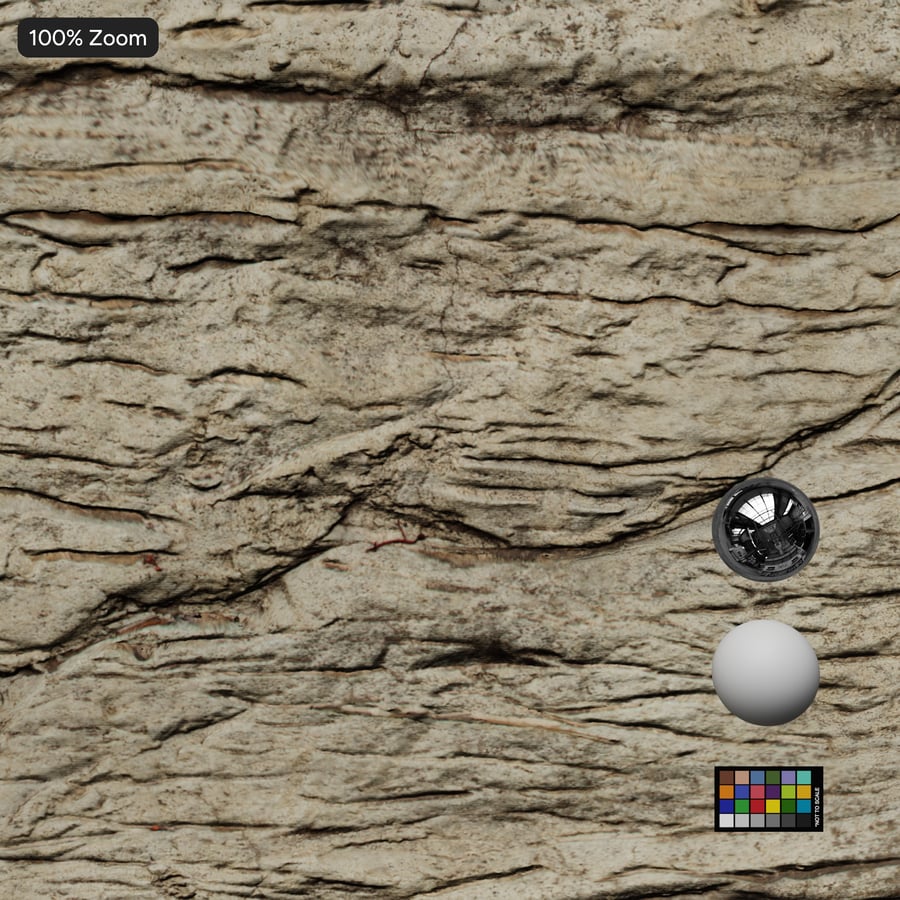 Faux Cliff Concrete Wall Texture