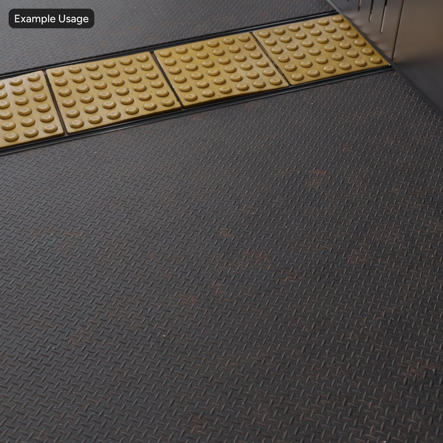 Texture metallica arrugginita a forma di diamante