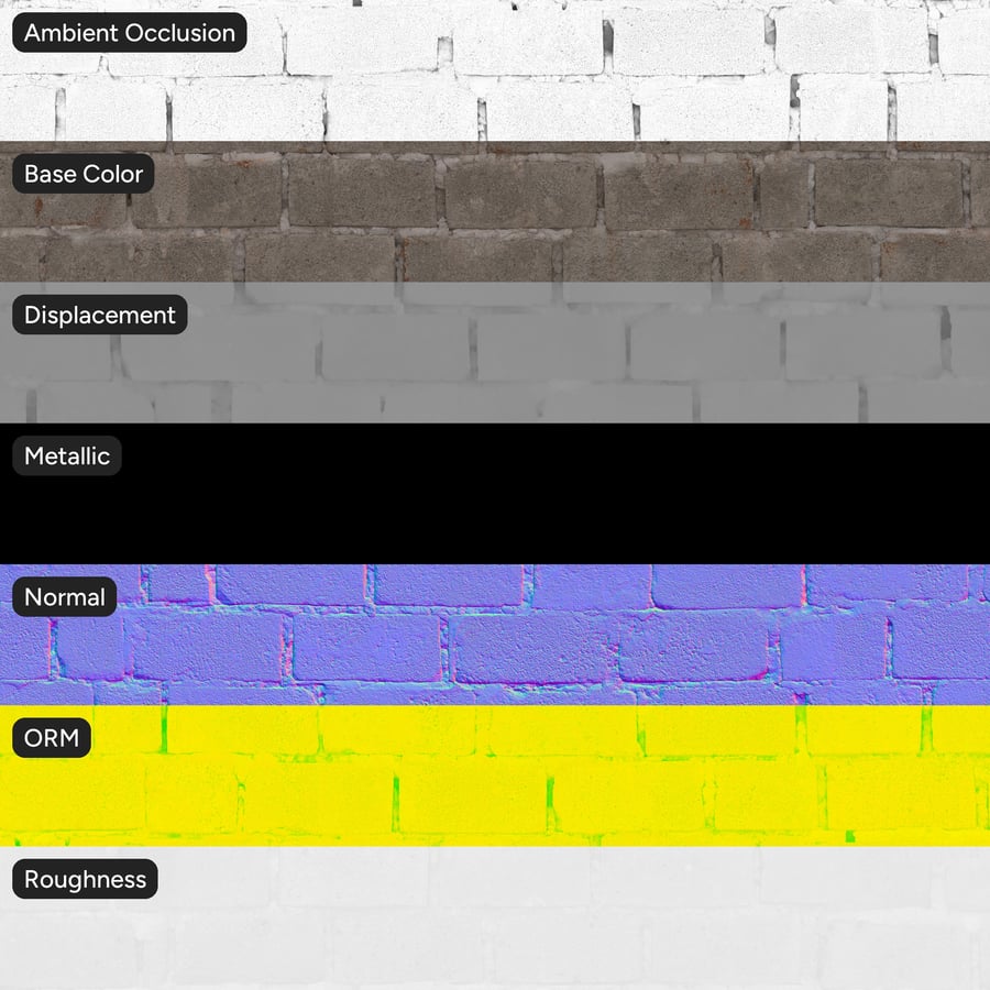 Textura de parede de blocos de betão desgastados expostos