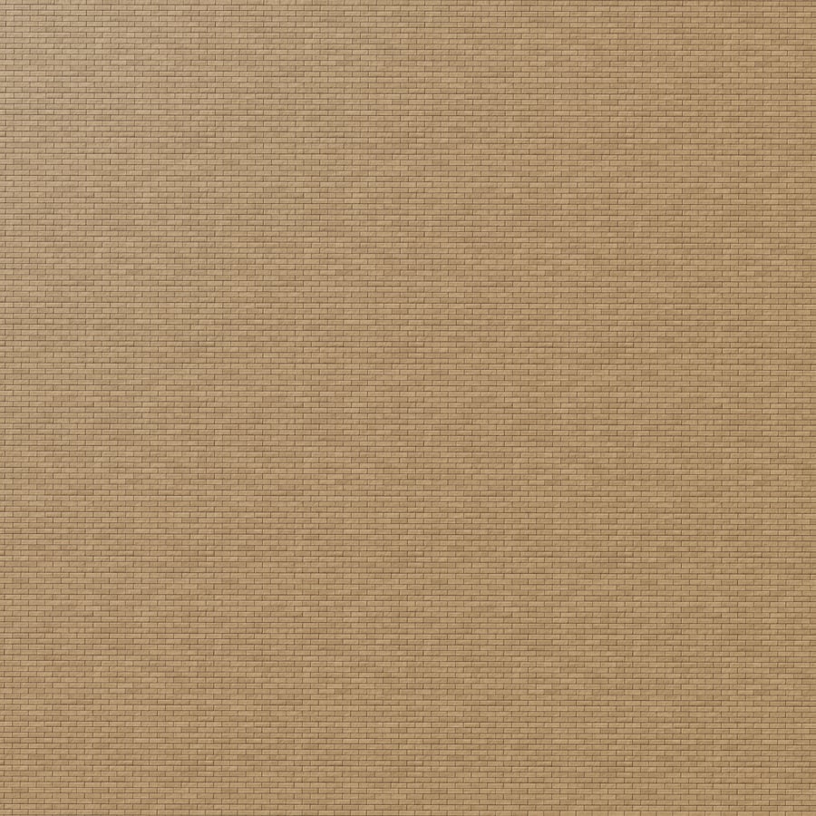 Running Bond Brick Wall Texture, Tan