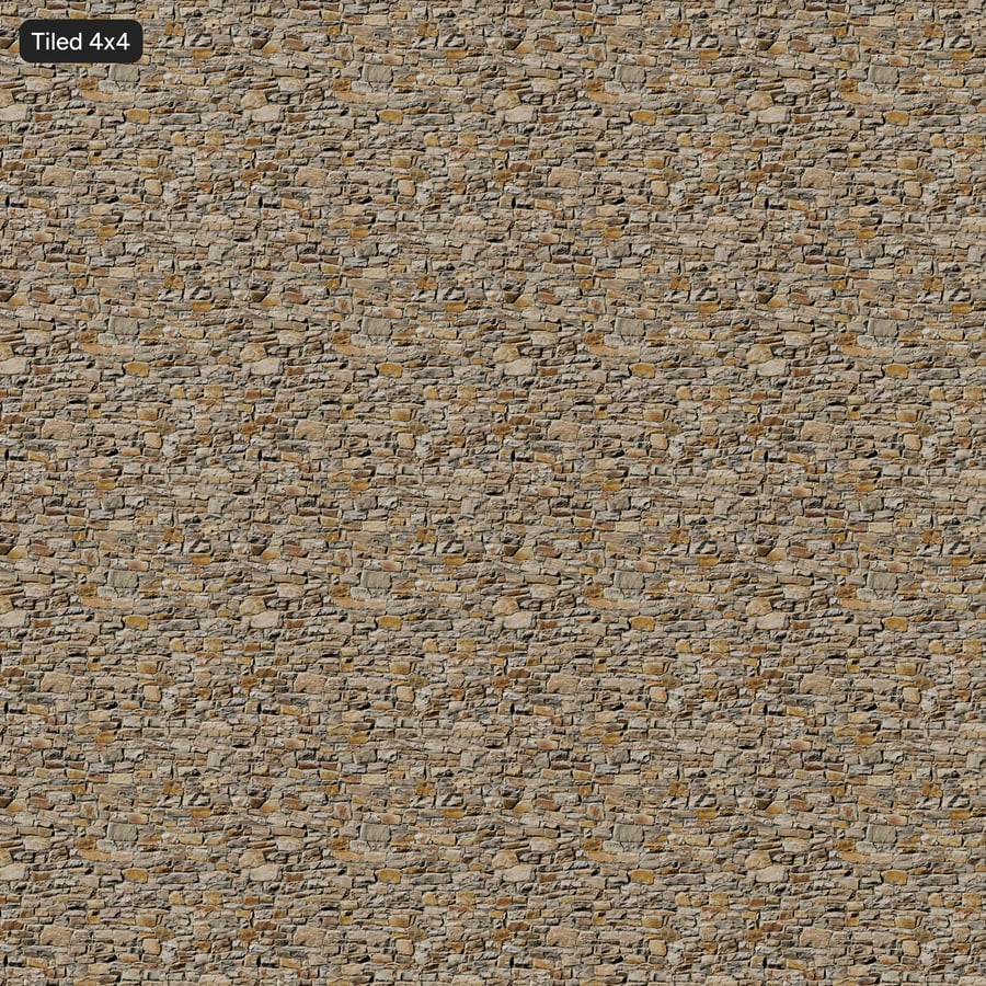 Struttura per pareti in pietra, Pale Tan